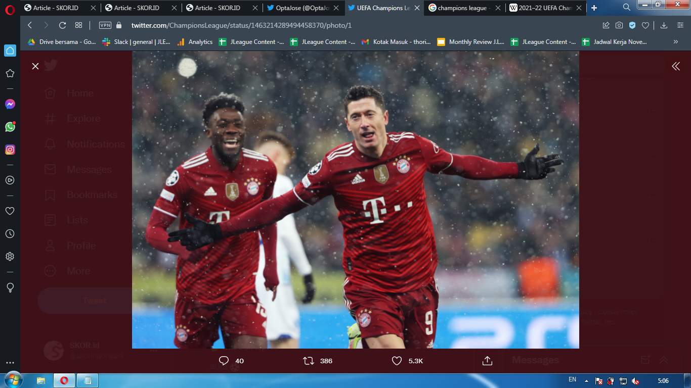 Percaya Diri, Robert Lewandowski Sebut Bayern Munchen Favorit Juara Liga Champions