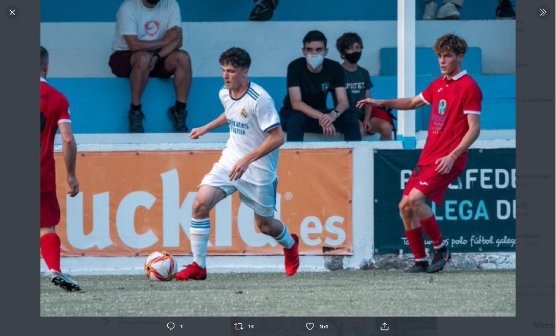 International Youth Championship 2021: Alejandro Jimenez Bek Potensial Andalan Real Madrid U-18
