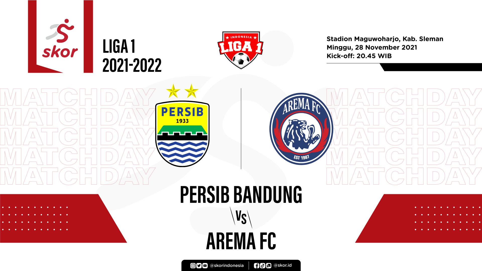 Persib Bandung vs Arema FC: Prediksi dan Link Live Streaming