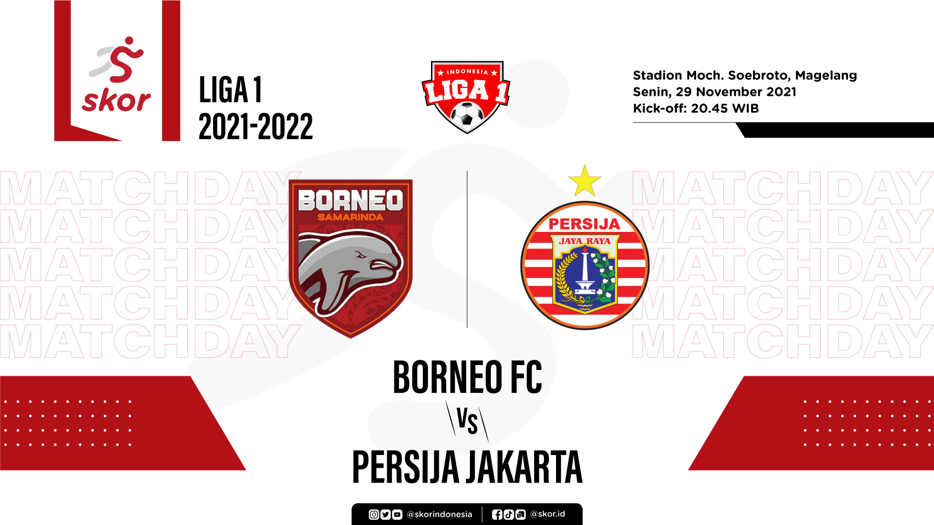 LIVE Update: Borneo FC vs Persija