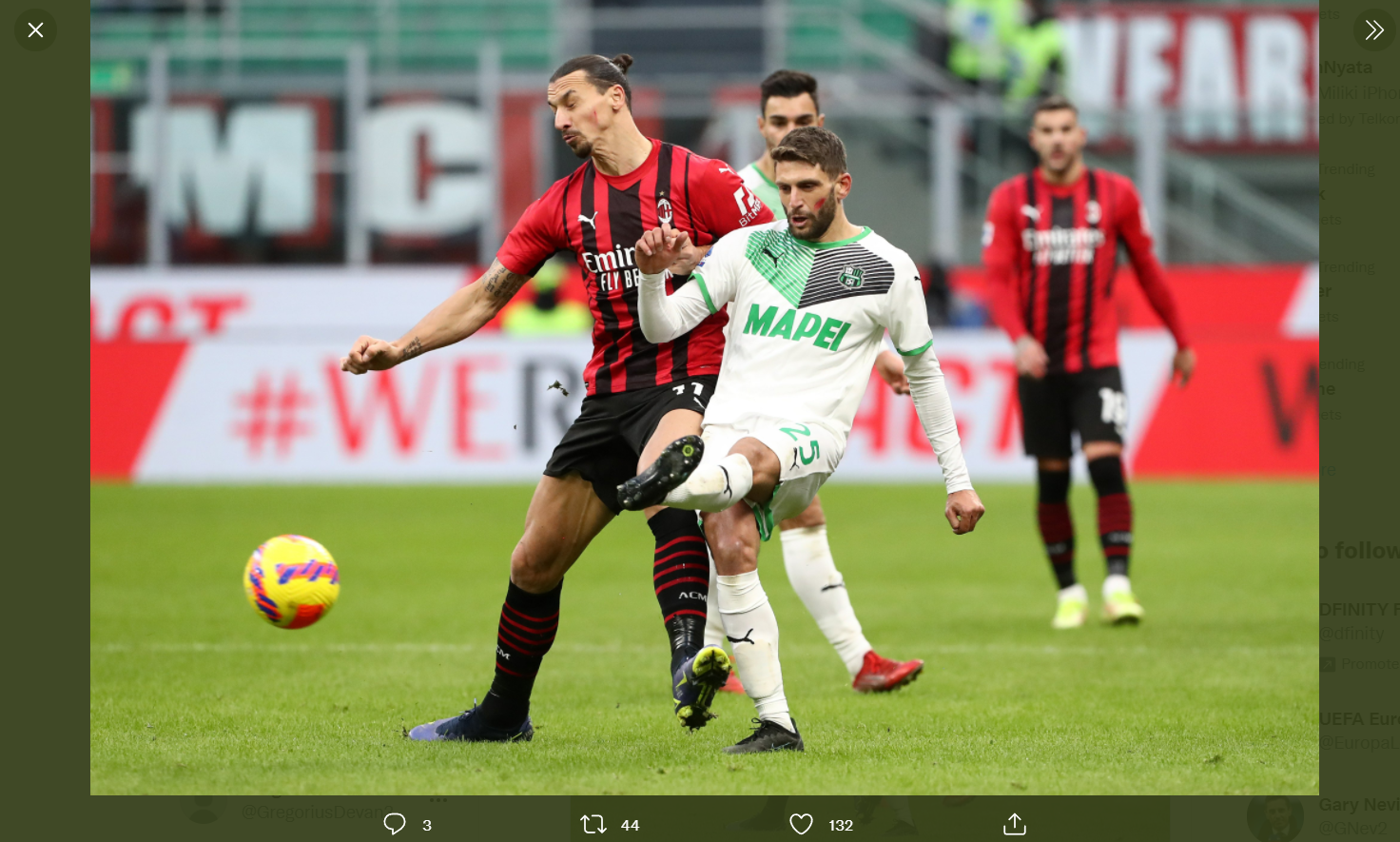 AC Milan Tertarik dengan Dua Bintang Sassuolo