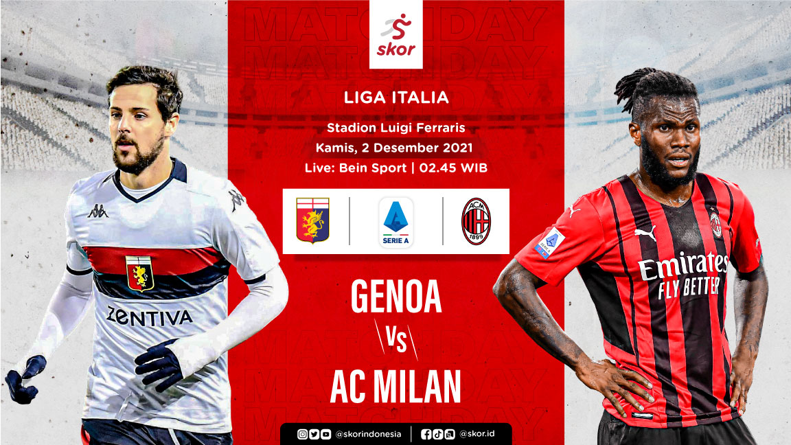Prediksi Genoa vs AC Milan: Kans Rossoneri Bangkit dan Benahi Pertahanan