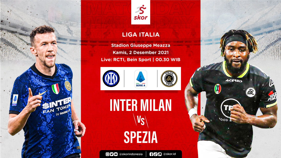 Prediksi Inter Milan vs Spezia: I Nerazzurri Incar Tiga Kemenangan Beruntun