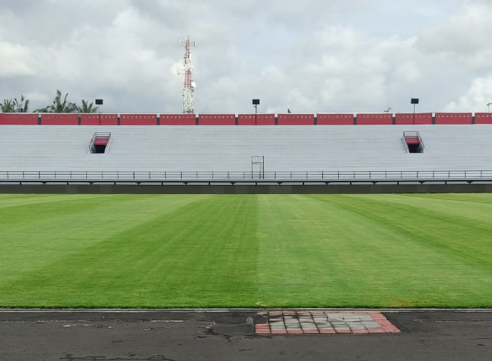Pengelola Stadion Kapten I Wayan Dipta Tak Sembarangan Turunkan Ketinggian Batas Tribune