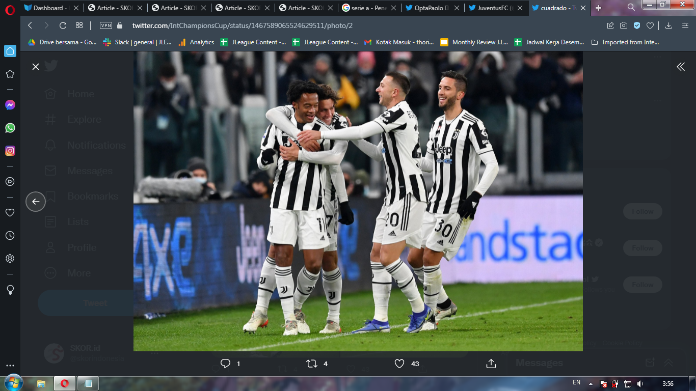 Selama 18 Bulan, Juventus Paceklik Gol dari Tendangan Bebas