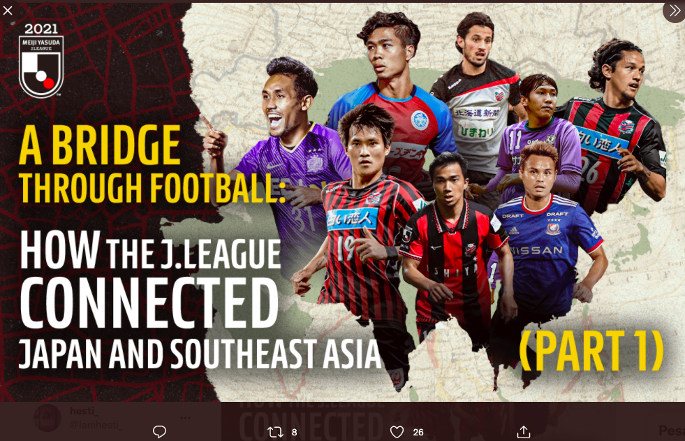 Spesial Thanks J.League untuk Pemain Asia Tenggara Bagian I, Irfan Bachdim Termasuk