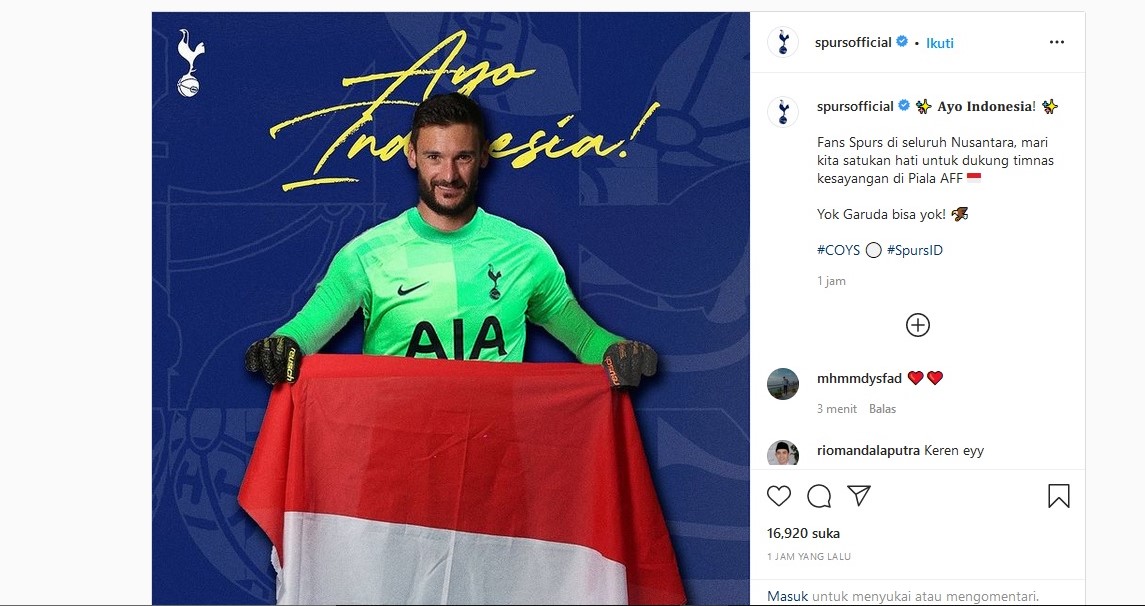 Gegara Timnas Indonesia, Tottenham Hotspur Bikin Netizen Heboh