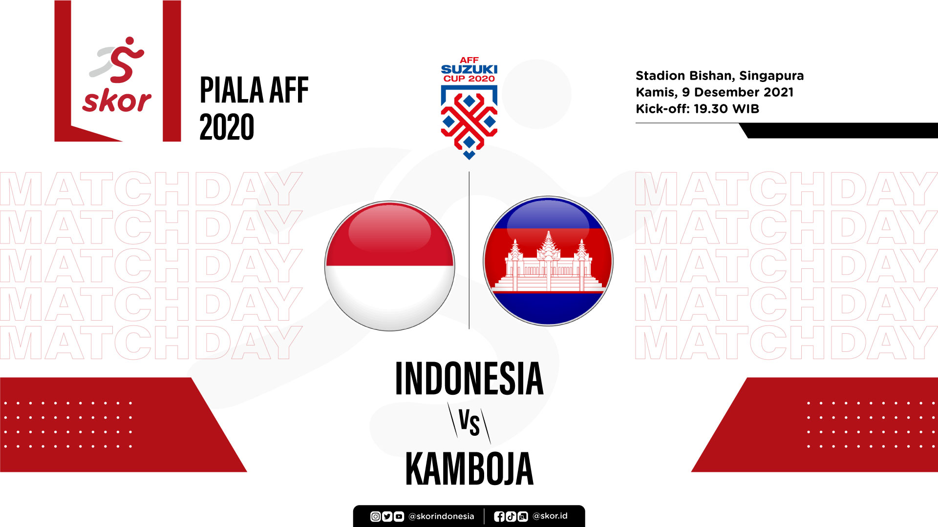 Timnas Indonesia vs Kamboja: Rapor Pertemuan Kedua Tim di Piala AFF