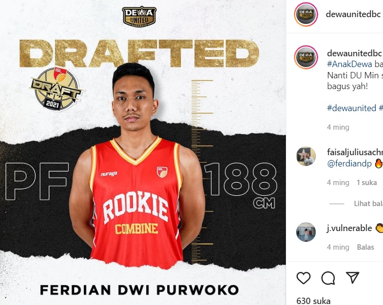 Tak Ada Senioritas di Dewa United Surabaya, Rookie Ini Terkesan