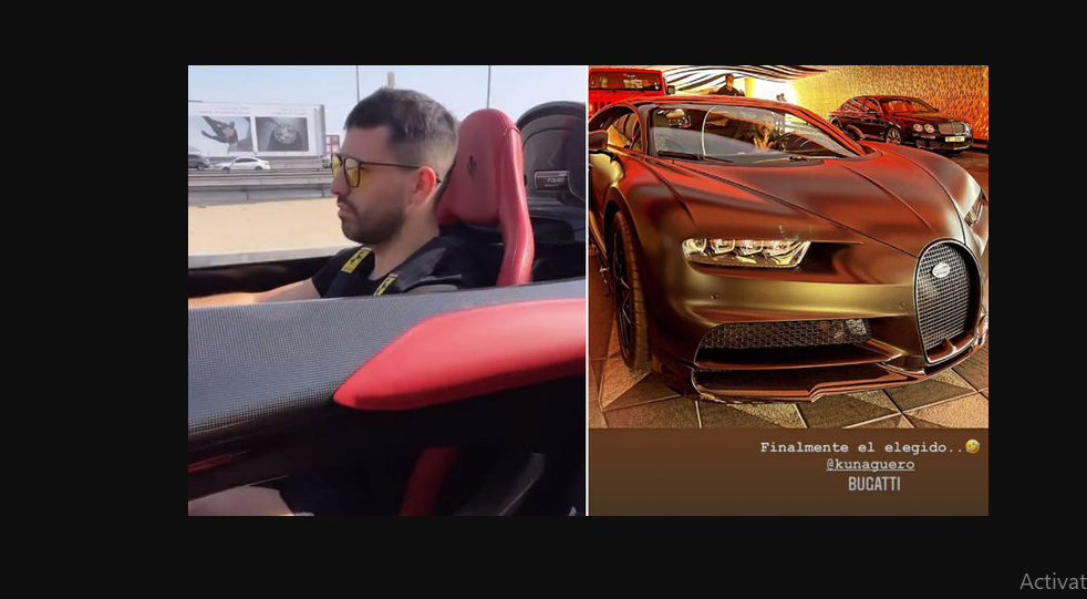 Punya Masalah Jantung, Sergio Aguero Jajal Hypercar di Dubai