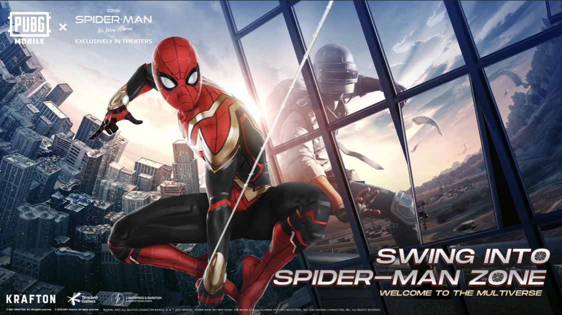 PUBG Mobile Umumkan Kolaborasi dengan Franchise Film Spider-Man