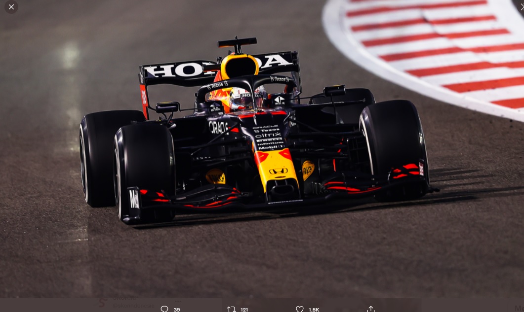 Hasil F1 GP Abu Dhabi 2021: Menang Dramatis, Max Verstappen Kunci Gelar Juara Dunia