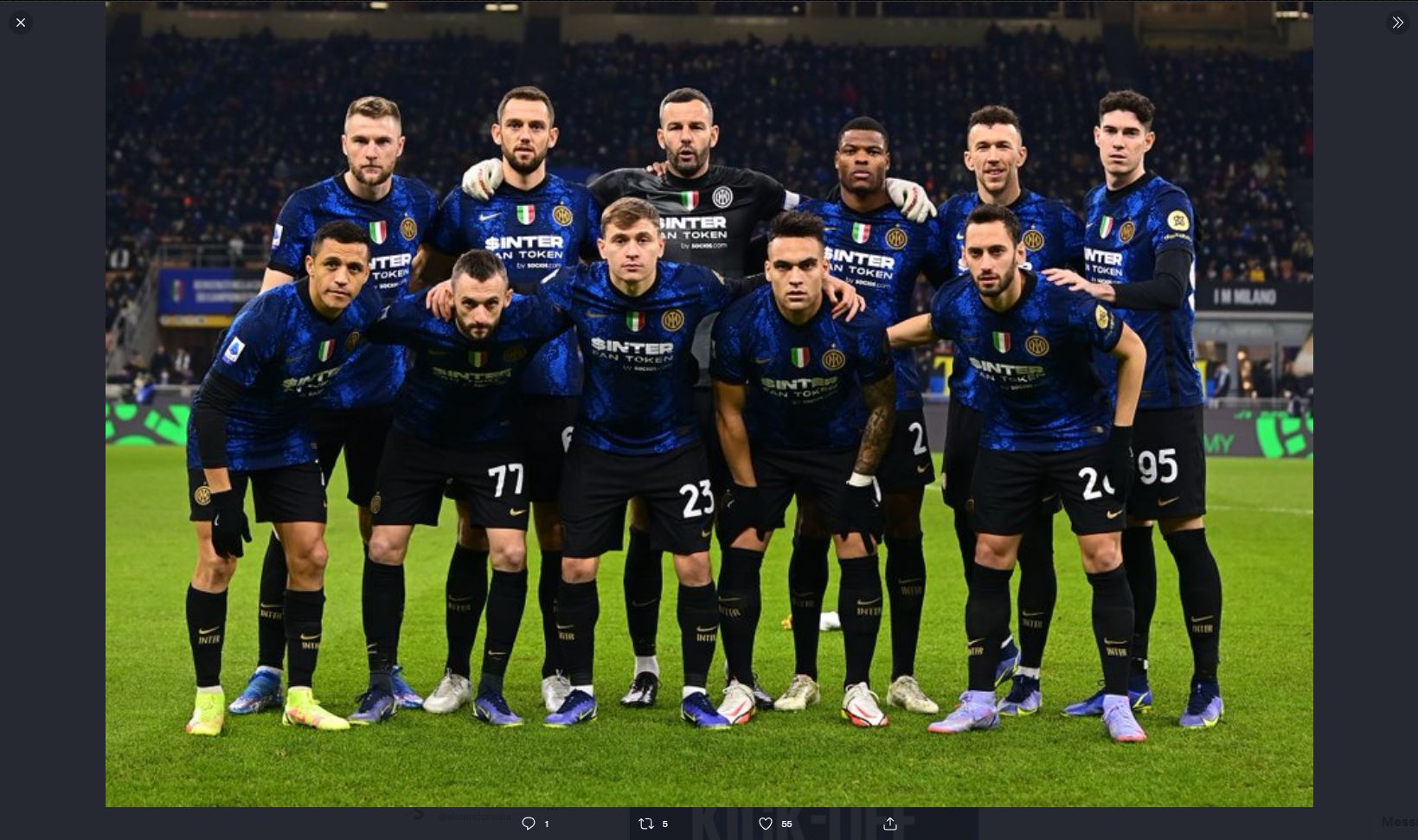 Hasil Inter Milan vs Cagliari: I Nerazzurri Berpesta, AC Milan Turun Takhta