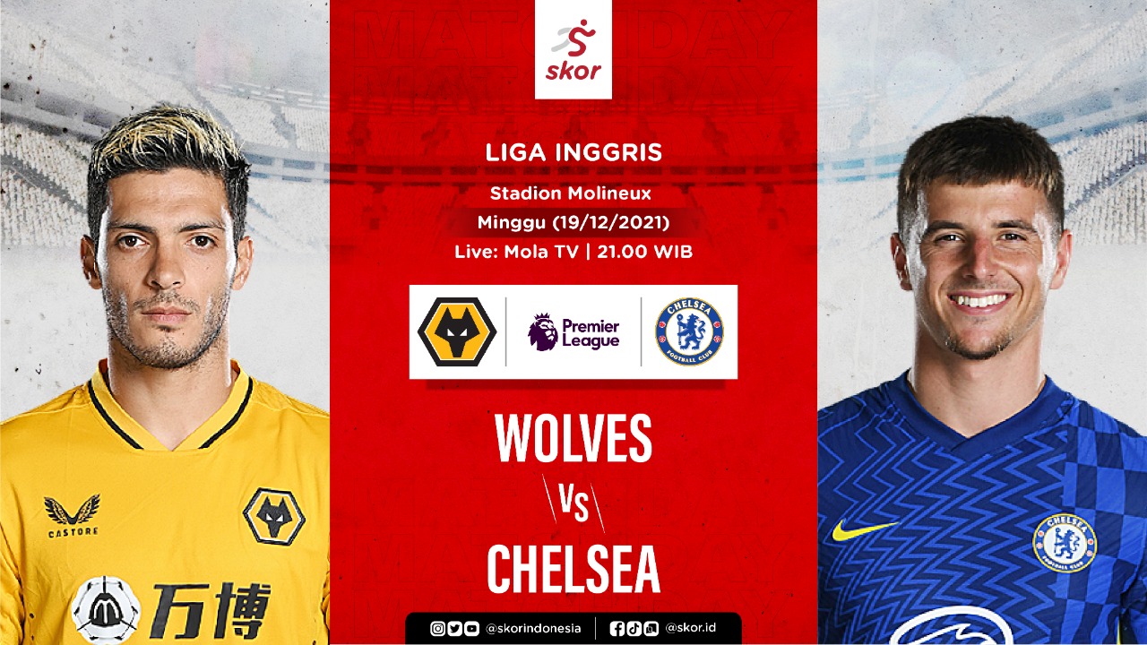 Link Live Streaming Wolves vs Chelsea di Liga Inggris