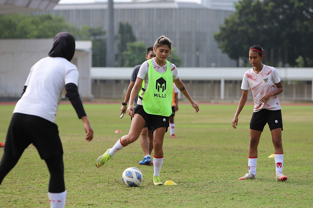 Timnas Putri Indonesia Fokus Penguasaan Bola dan Set Piece