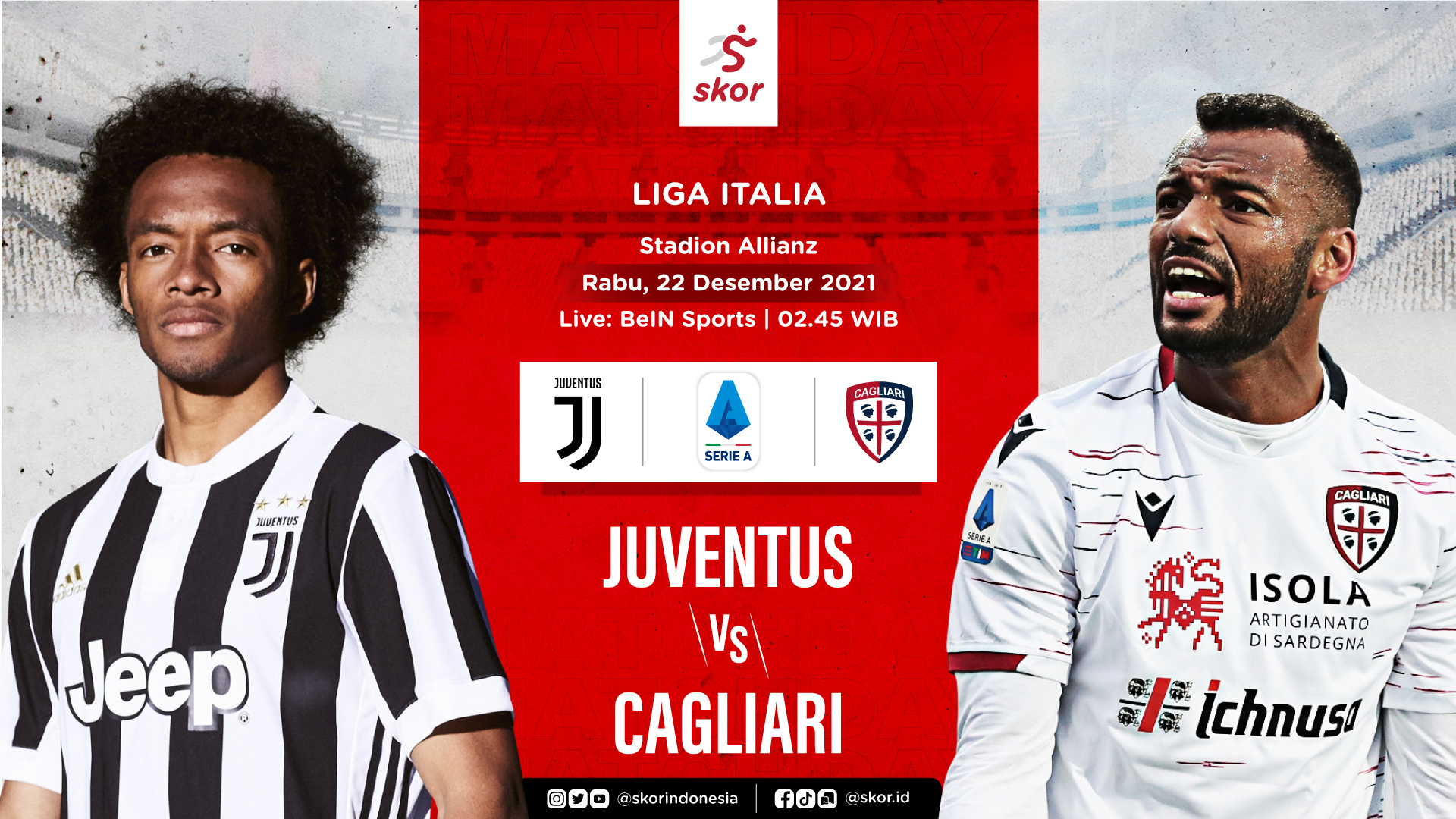 Prediksi Juventus vs Cagliari: Misi 3 Angka Si Nyonya Tua di Laga Pamungkas