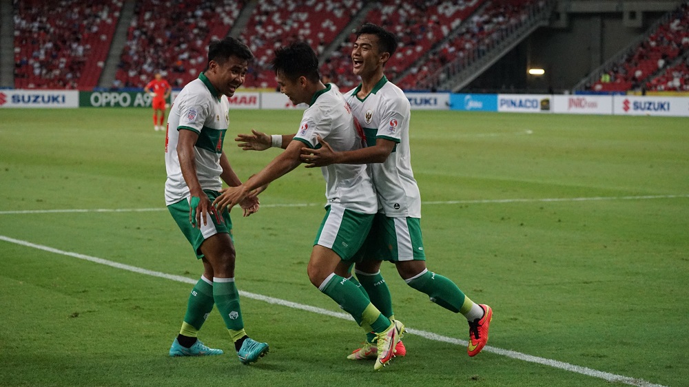VIDEO: Highlights Singapura 1-1 Indonesia di Semifinal Piala AFF 2020