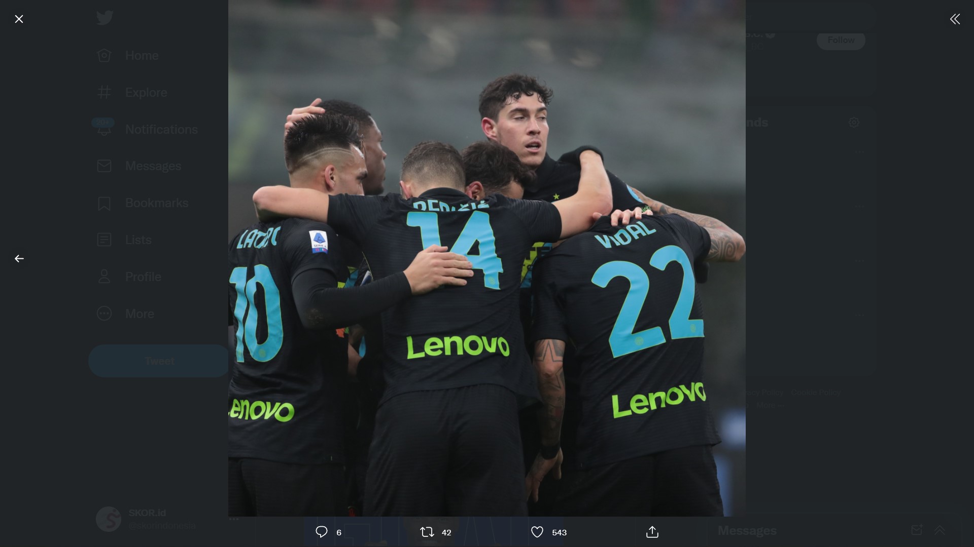 Hasil Inter Milan vs Torino: Gol Sebiji Denzel Dumfries Kukuhkan Nerazzurri di Puncak Klasemen