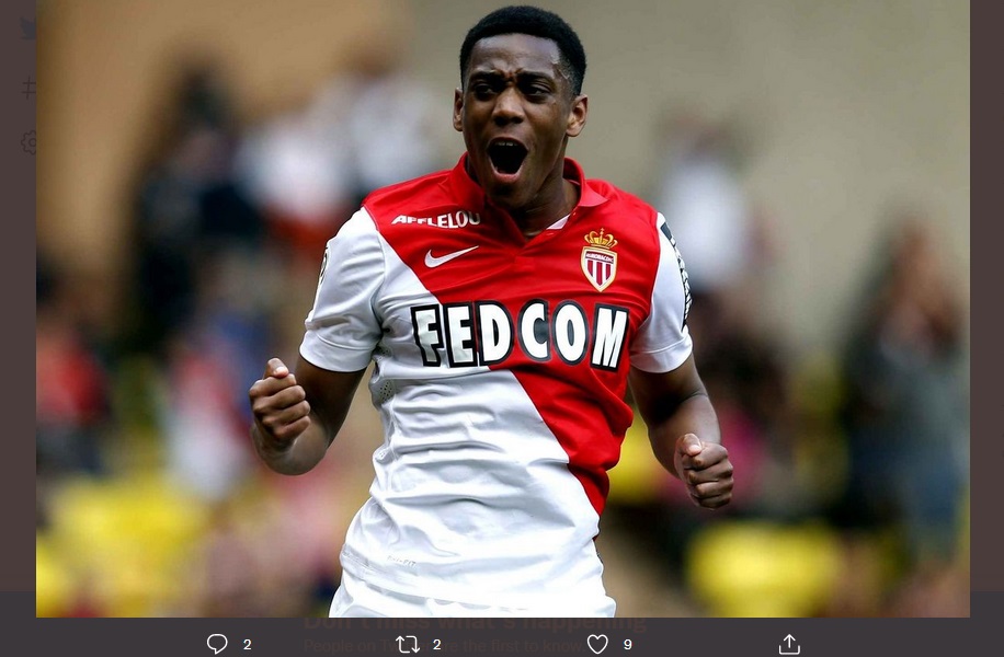 VIDEO: Gol Pertama Anthony Martial bersama Monaco