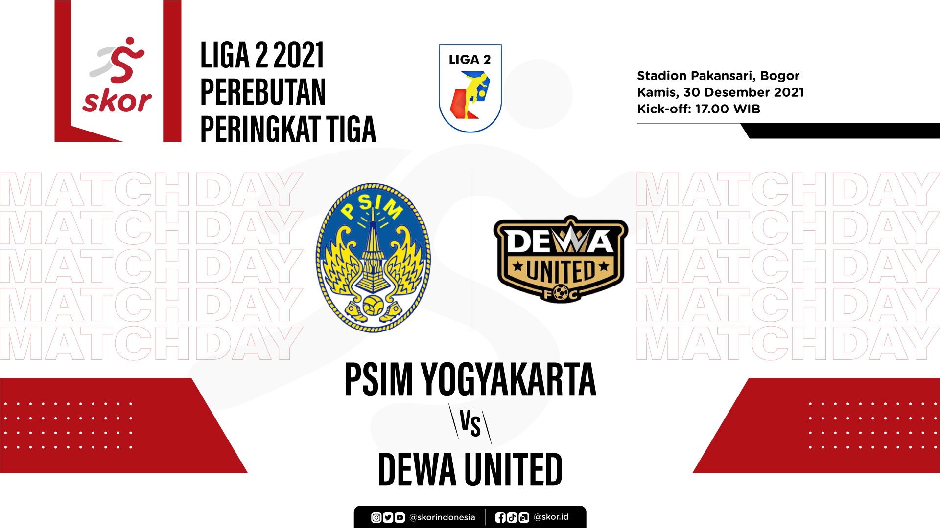 PSIM Yogyakarta vs Dewa United: Prediksi dan Link Live Streaming Final Liga 2 2021