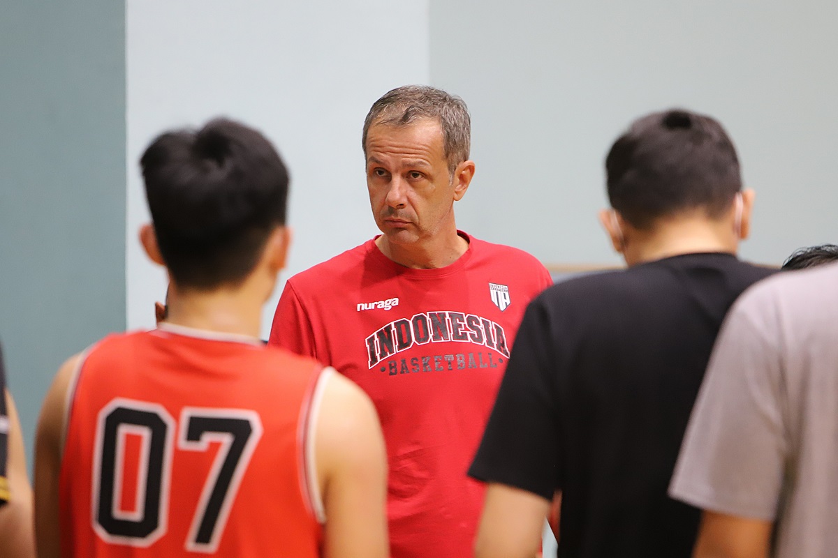 Milos Pejic: Timnas Basket Indonesia Main Bagus tetapi Kurang Konsenterasi