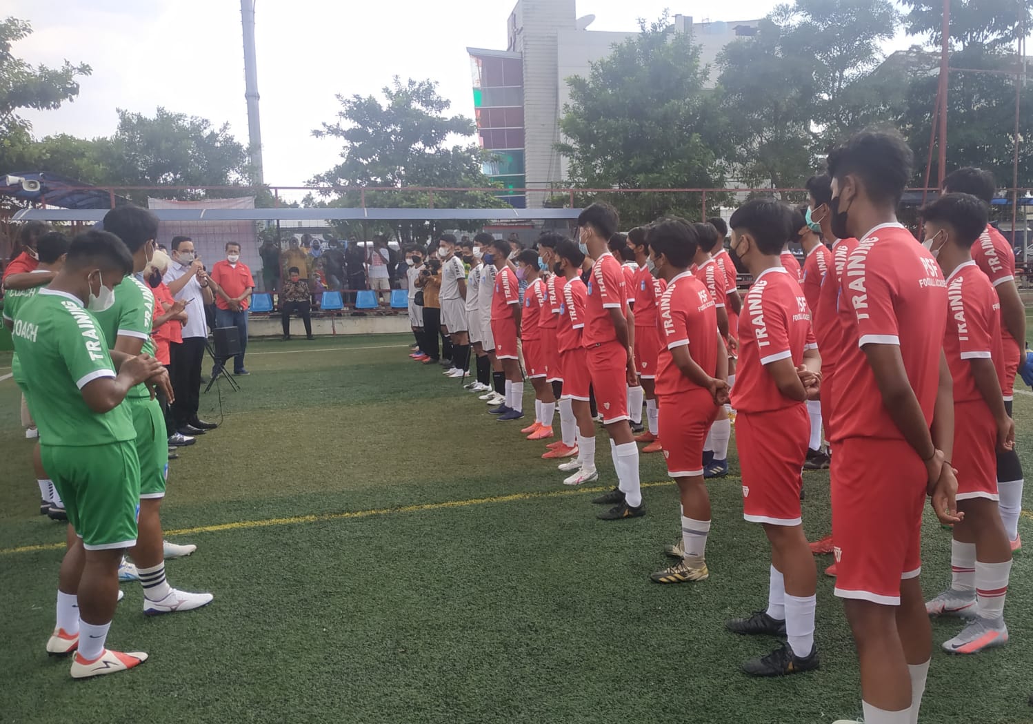 Gubernur DKI Jakarta Dukung PSF Berprestasi dan Ciptakan Bintang Sepak Bola