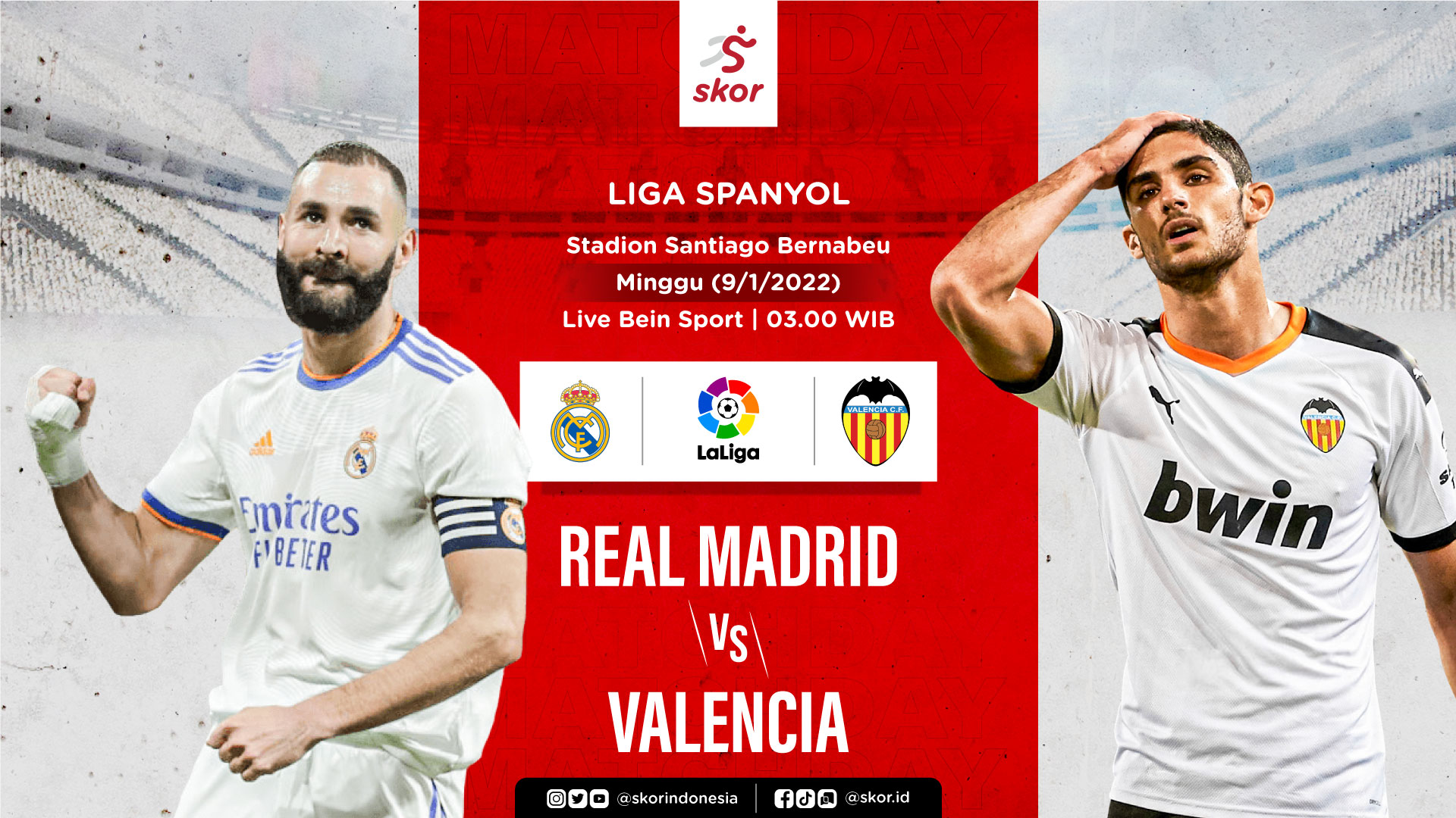 Prediksi Real Madrid vs Valencia: Los Blancos Unggul Segalanya