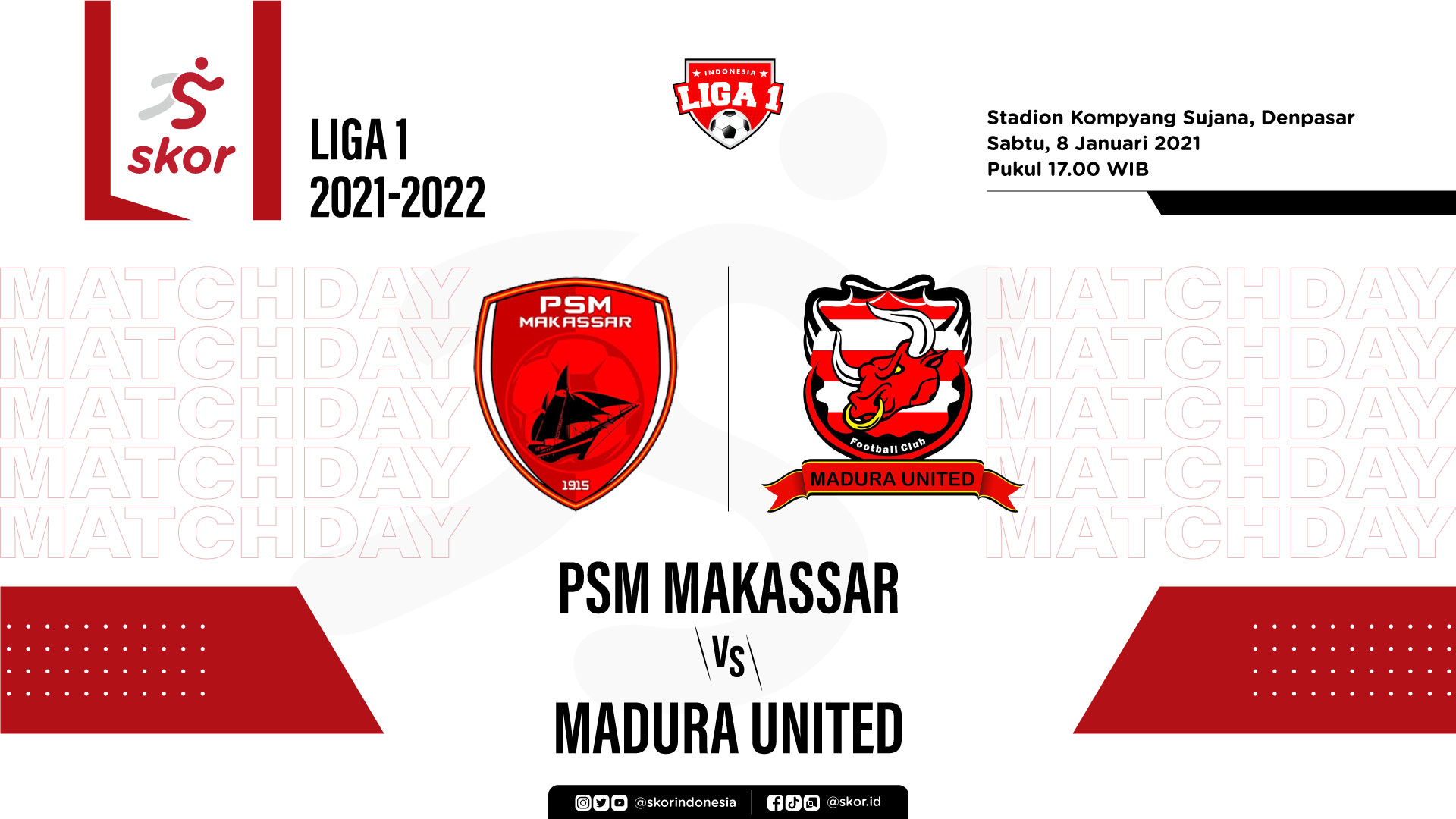 Skor Indeks Liga 1 2021-2022: MoTM dan Rating Pemain PSM Makassar vs Madura United