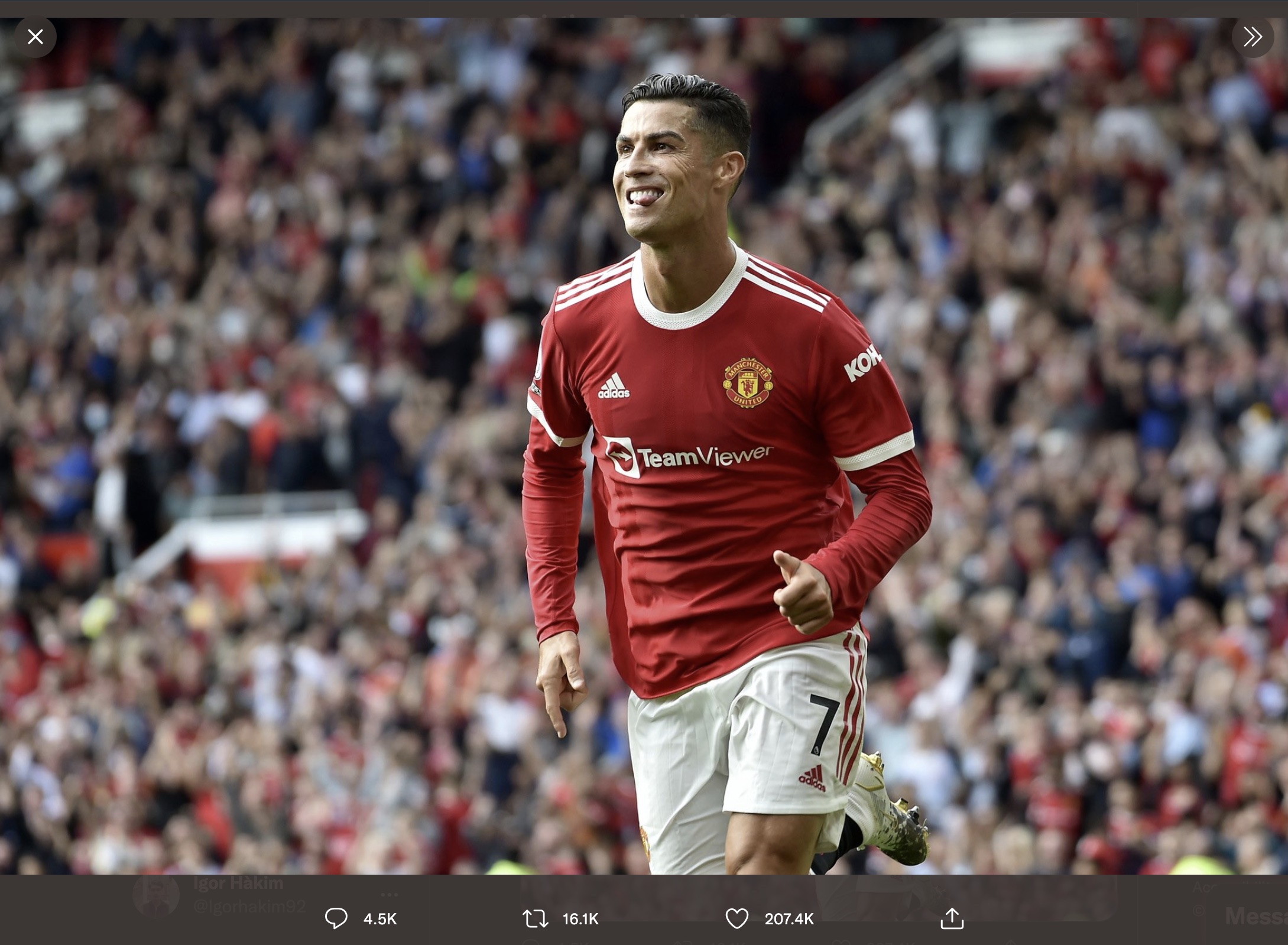 "Disingkirkan" dari Derbi Manchester, Cristiano Ronaldo Pilih Pulang Kampung
