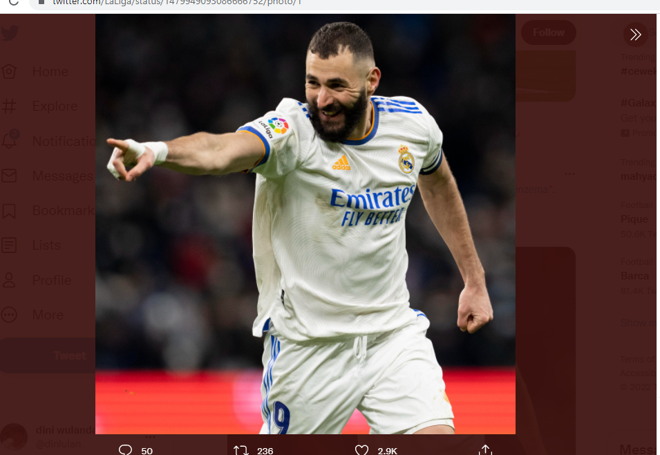 Seputar LaLiga Pekan Ini: Rekor Baru Karim Benzema hingga 13 Tim Berjuang di Copa del Rey