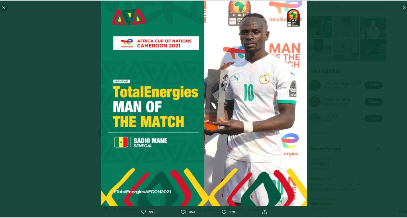 Sebelum Ancam Sadio Mane, Dukun Santet Benin Juga Pernah Beraksi di Piala Afrika