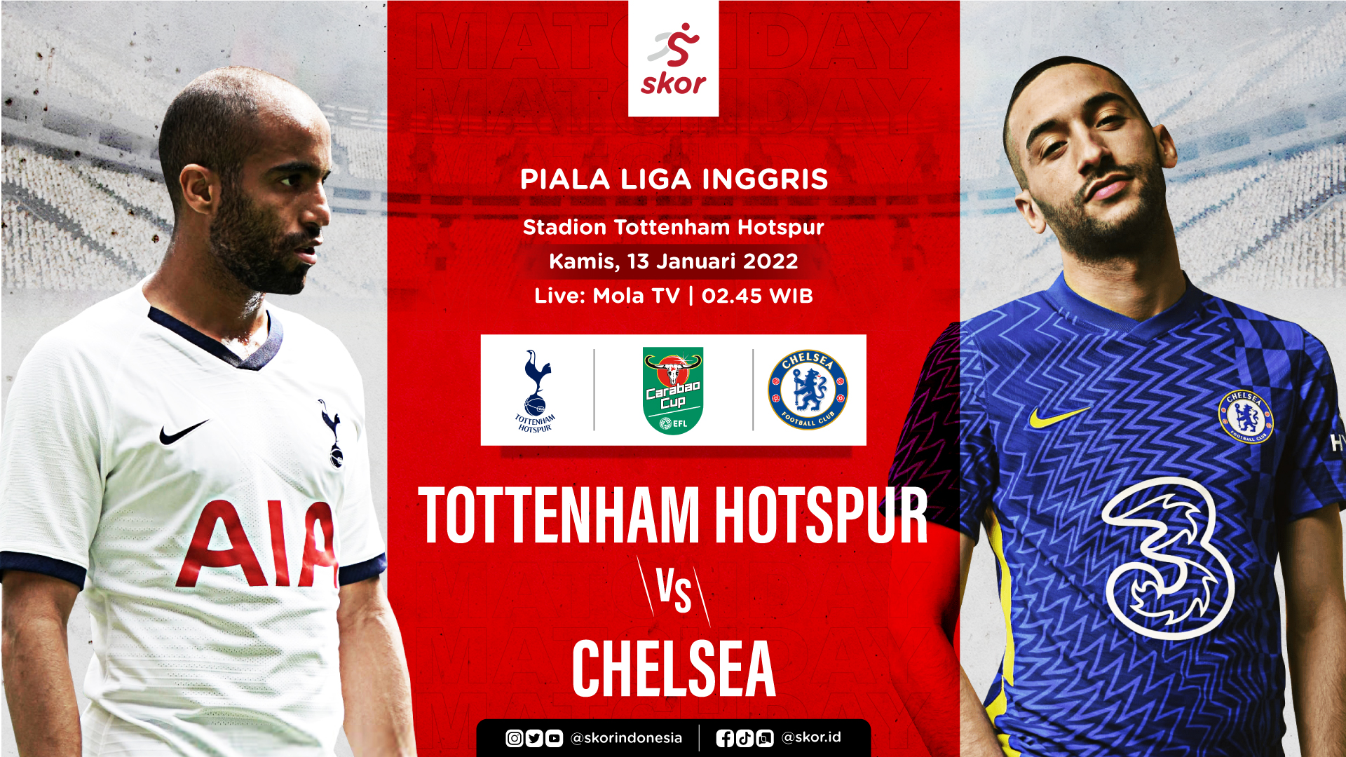 Prediksi Tottenham Hotspur vs Chelsea: Satu Kaki di Final, The Blues Tak Jemawa