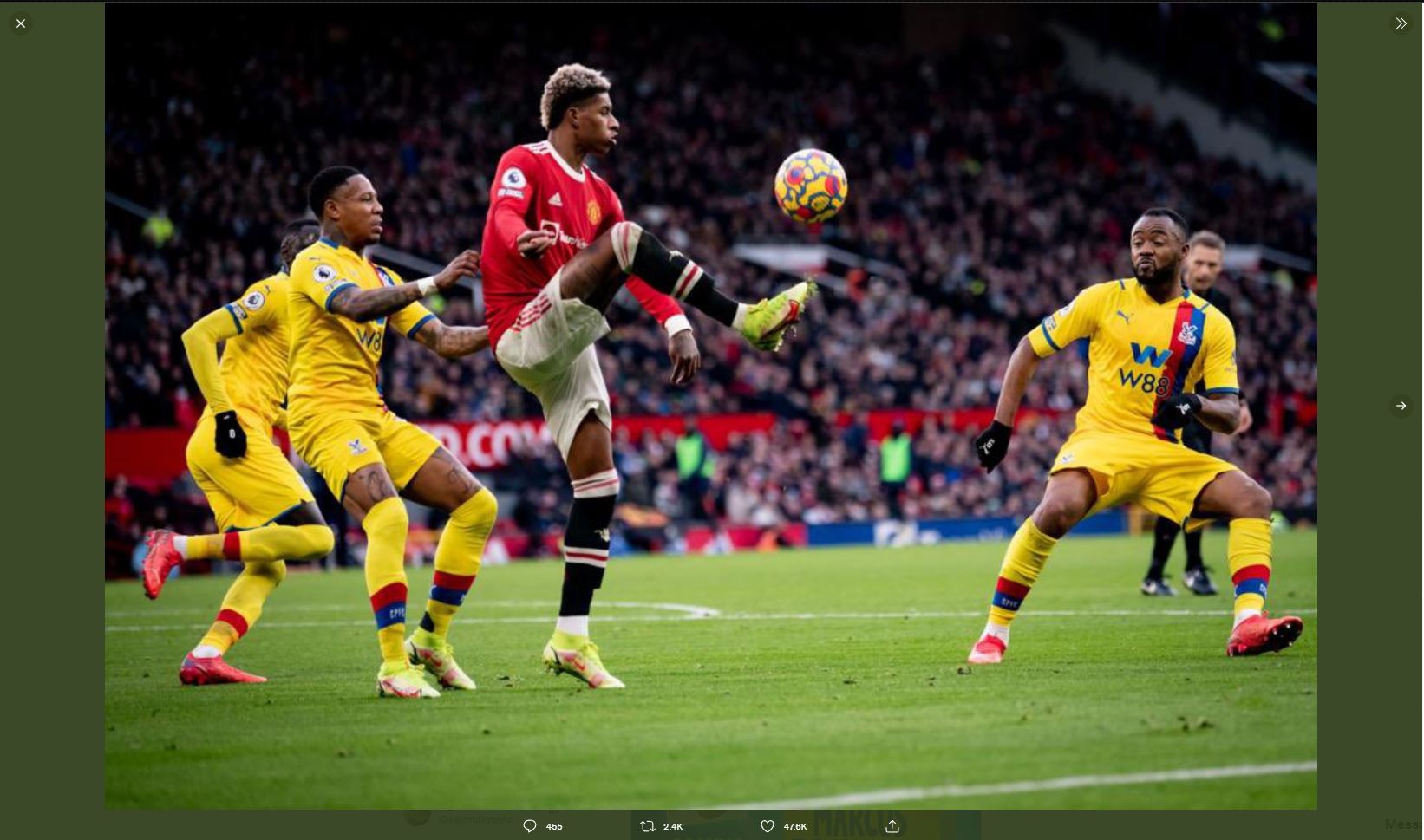 Sedang Terpuruk di Manchester United, Marcus Rashford Diberi Dukungan 2 Legenda Liga Inggris