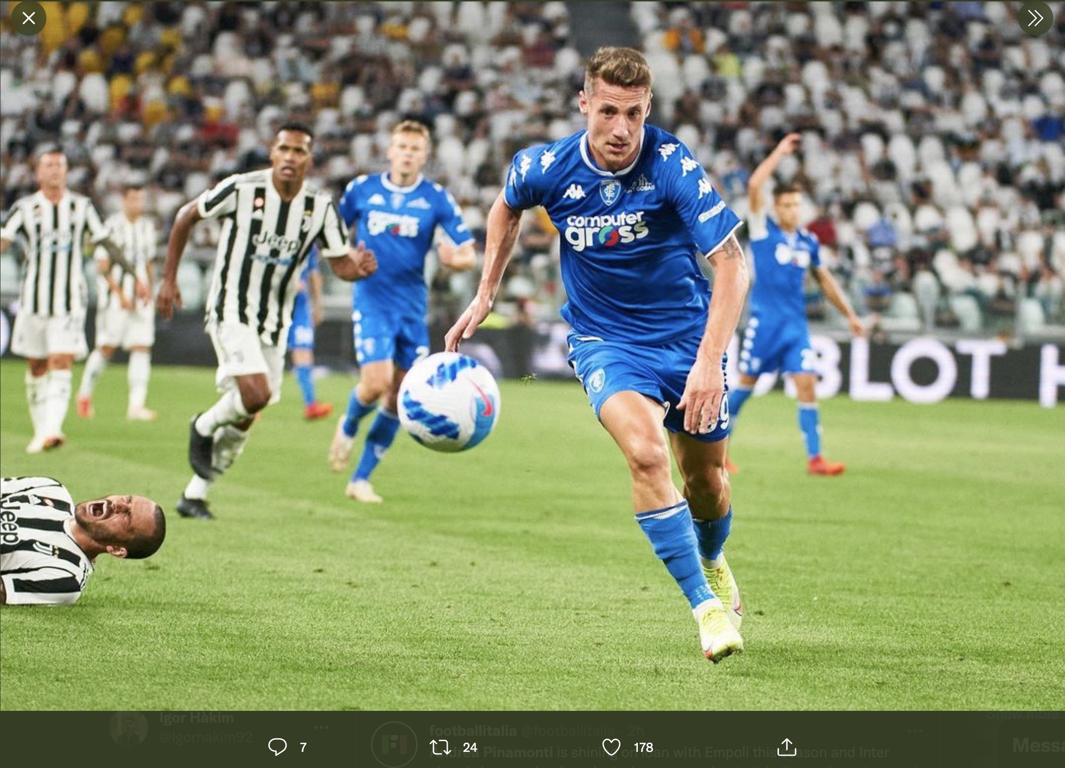 Bersinar bersama Empoli, Inter Milan Siapkan Rencana untuk Andrea Pinamonti