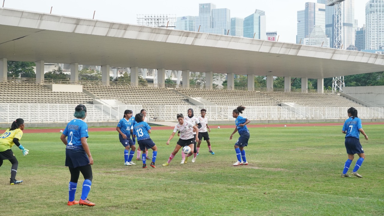 Lumat Akademi Persib, Timnas Putri Indonesia Optimistis Tatap Piala Asia 2022
