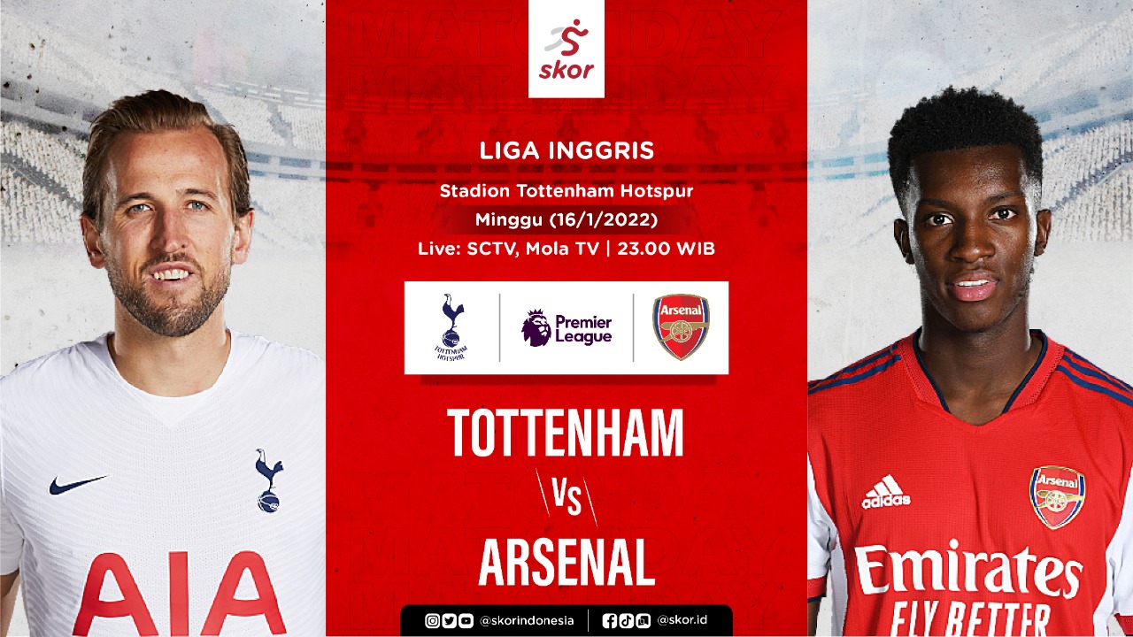 Derby London Utara antara Tottenham Hotspur vs Arsenal Resmi Ditunda