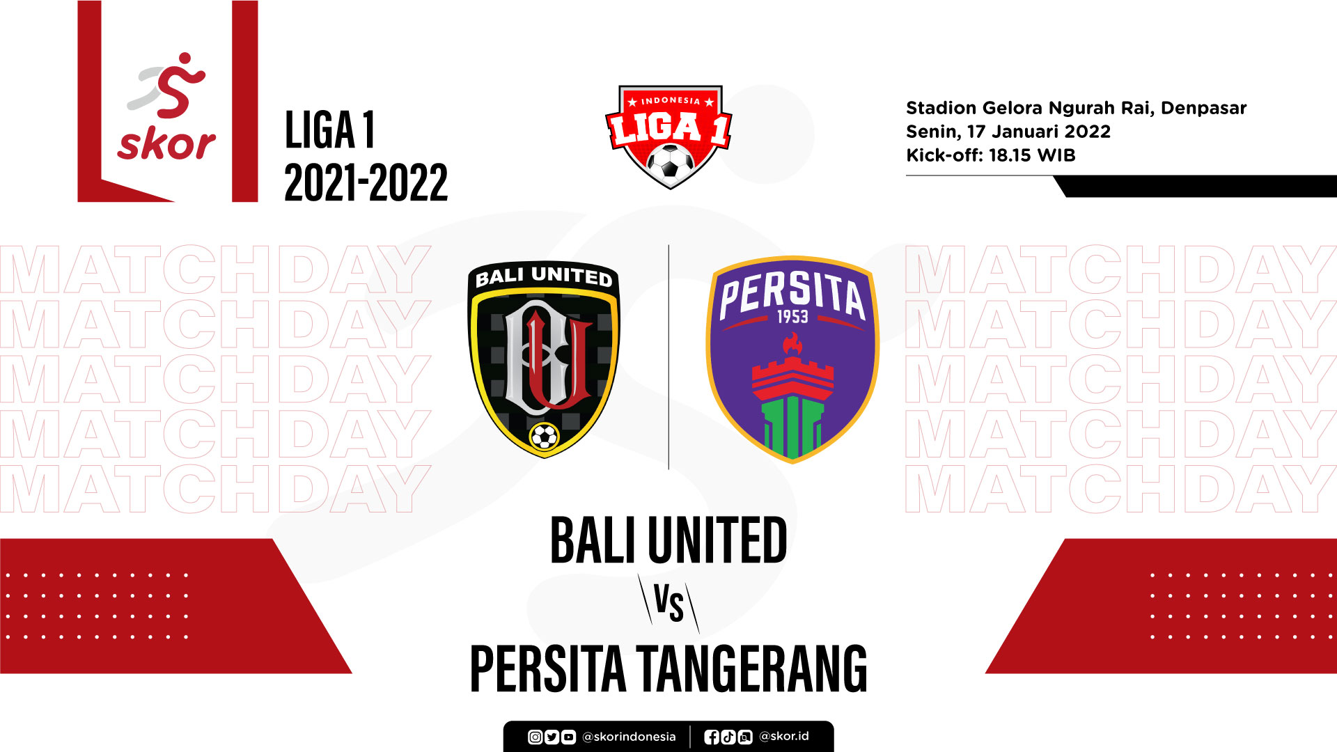 Hasil Bali United vs Persita: Gol Telat Privat Mbarga dan M Rahmat Antarkan Serdadu Tridatu Berjaya