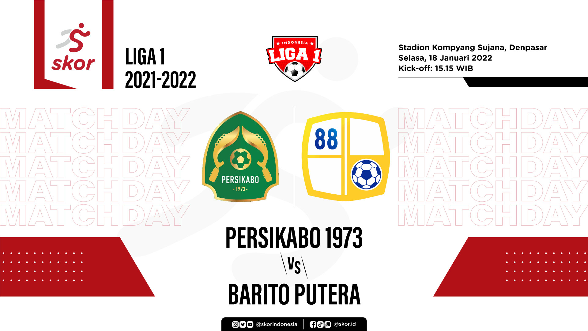 Skor Indeks Liga 1 2021-2022: MoTM dan Rating Pemain Persikabo vs Barito Putera