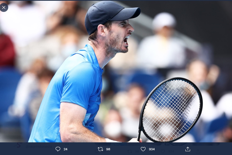 Duel Andy Murray Vs Novak Djokovic Batal Tersaji di Madrid Open 2022