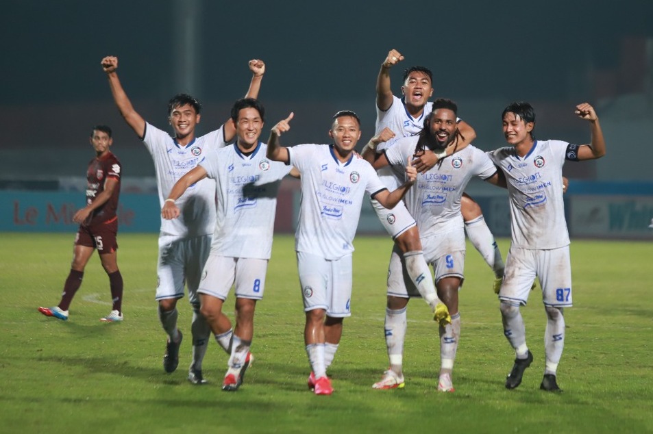 Kapten Arema FC Terima Kekalahan dari Persebaya Surabaya dengan Lapang Dada