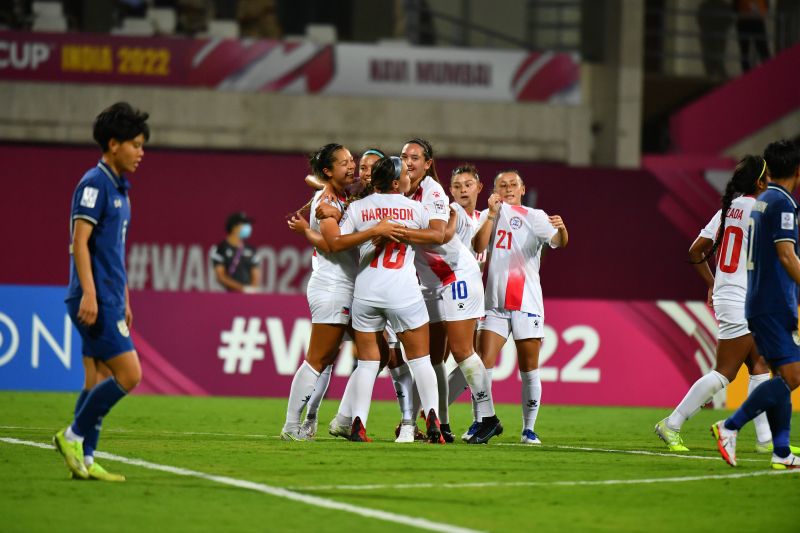 Hasil Piala Asia Wanita 2022: Kejutan Kecil, Filipina Kalahkan Thailand