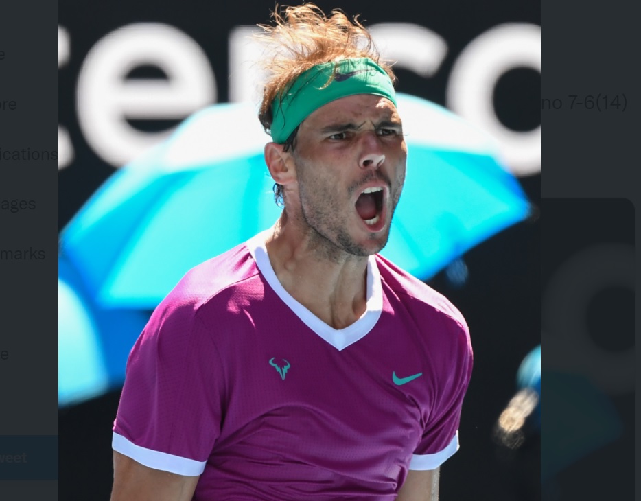 Australian Open 2022: Rafael Nadal Berjumpa Denis Shapovalov di Babak Perempat Final