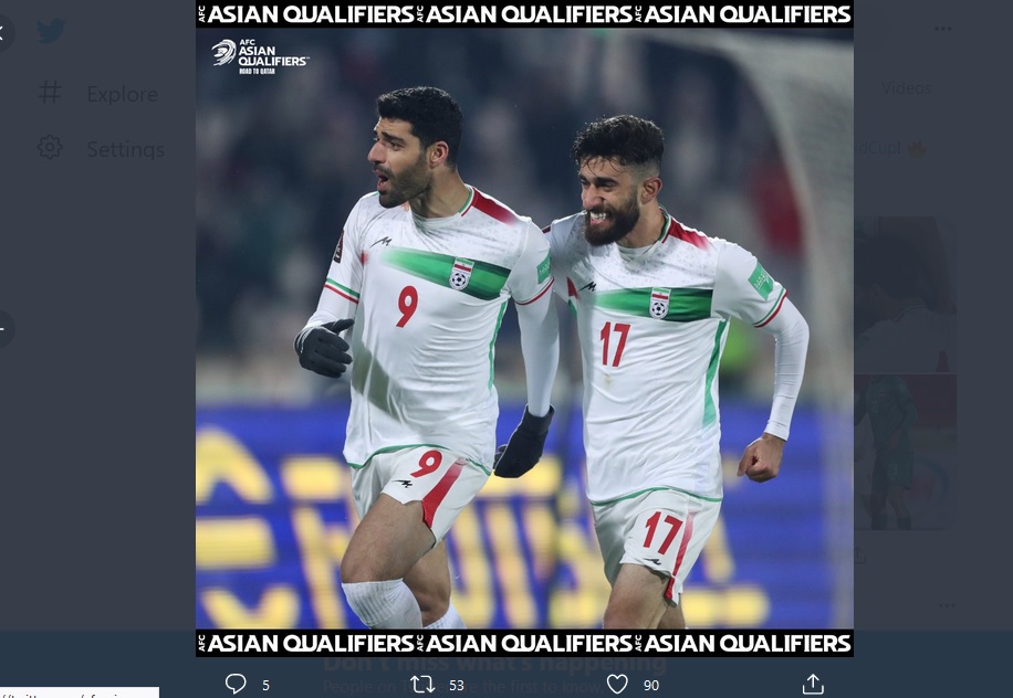 Iran Tim Asia Pertama yang Lolos ke Putaran Final Piala Dunia 2022 setelah Menang 1-0 atas Irak