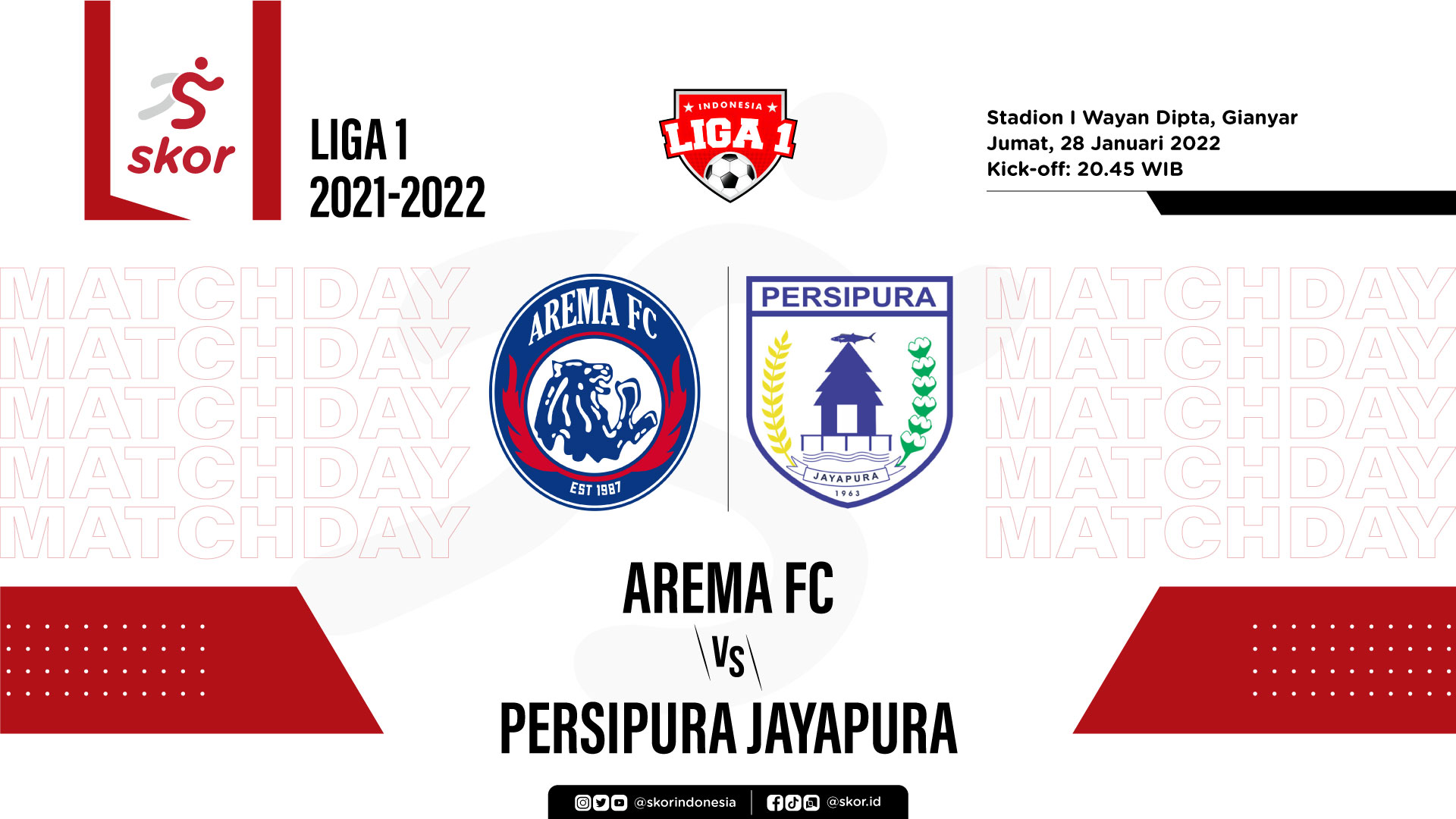 Skor Indeks Liga 1 2021-2022: MoTM dan Rating Pemain Arema FC vs Persipura