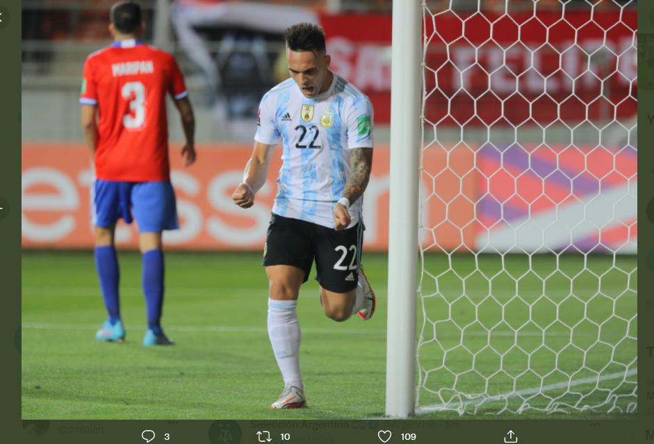 Hasil Cile vs Argentina: Tim Tango Pertahankan Laju Tak Terkalahkan Jadi 28 Laga