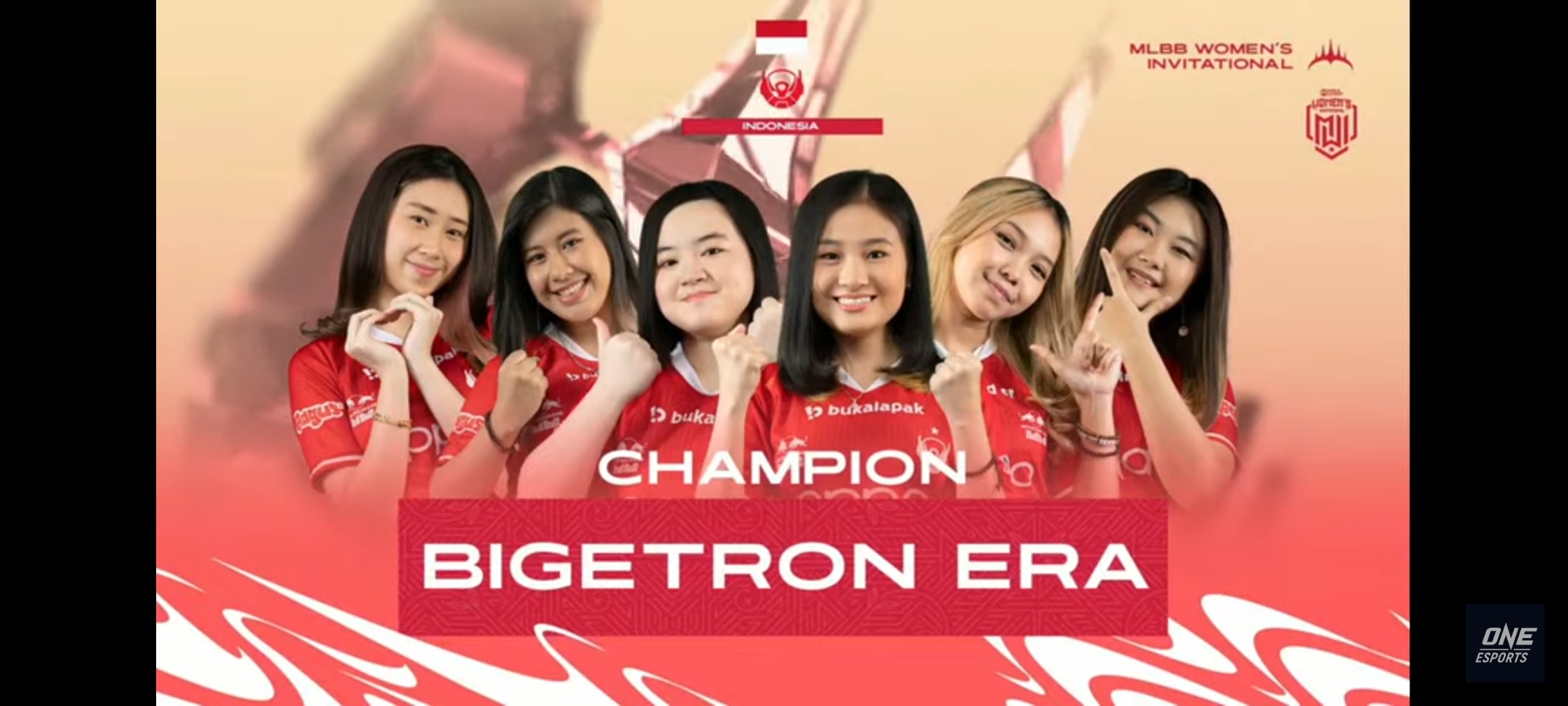 Bigetron Era Sabet Gelar Juara IESPL Women Championship 2023