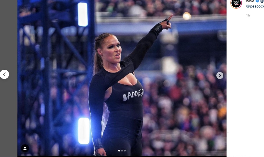 Muncul di Royal Rumble, Ronda Rousey Resmi Jalani Comeback WWE