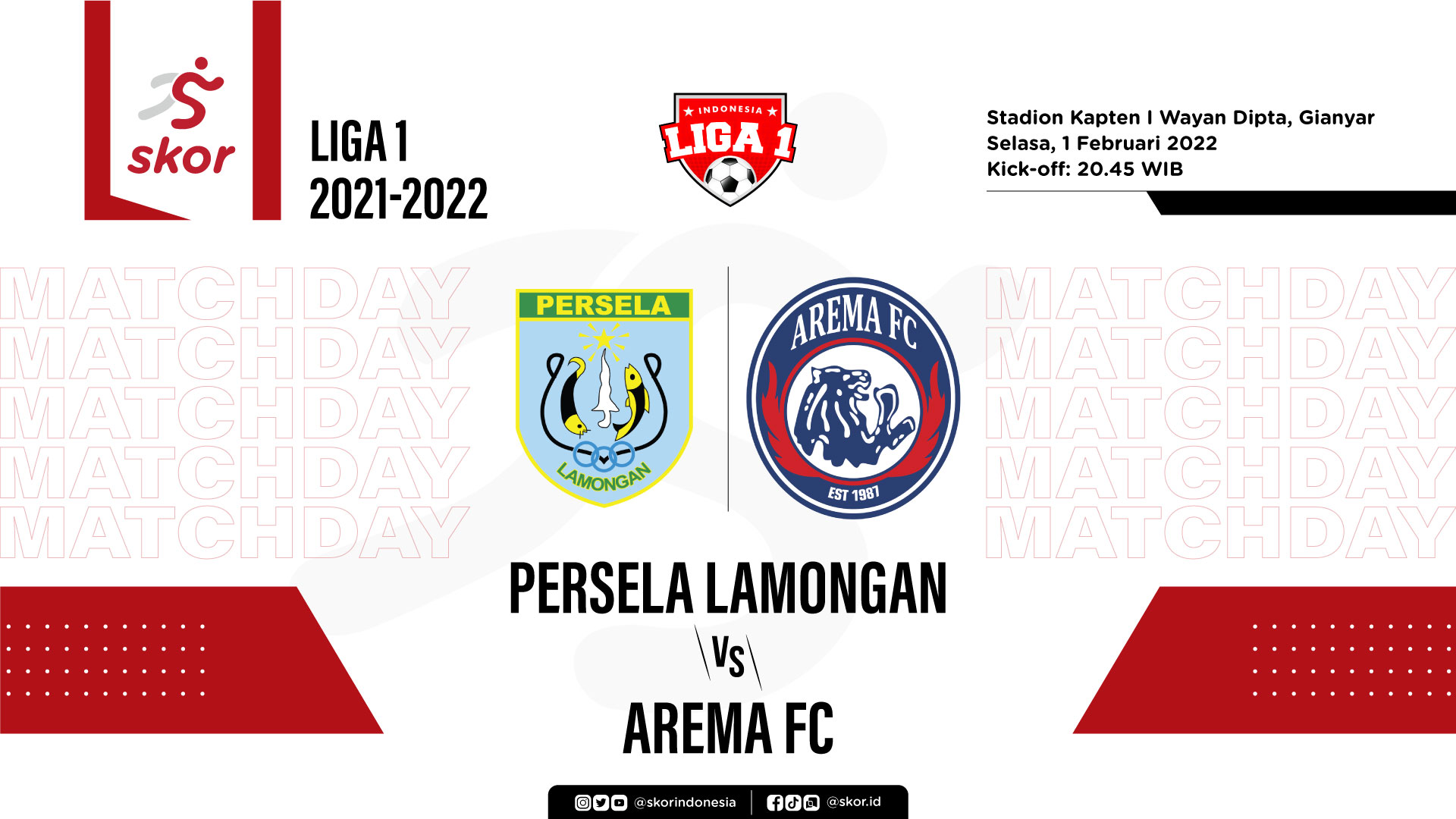Persela Lamongan vs Arema FC: Prediksi dan Link Live Streaming
