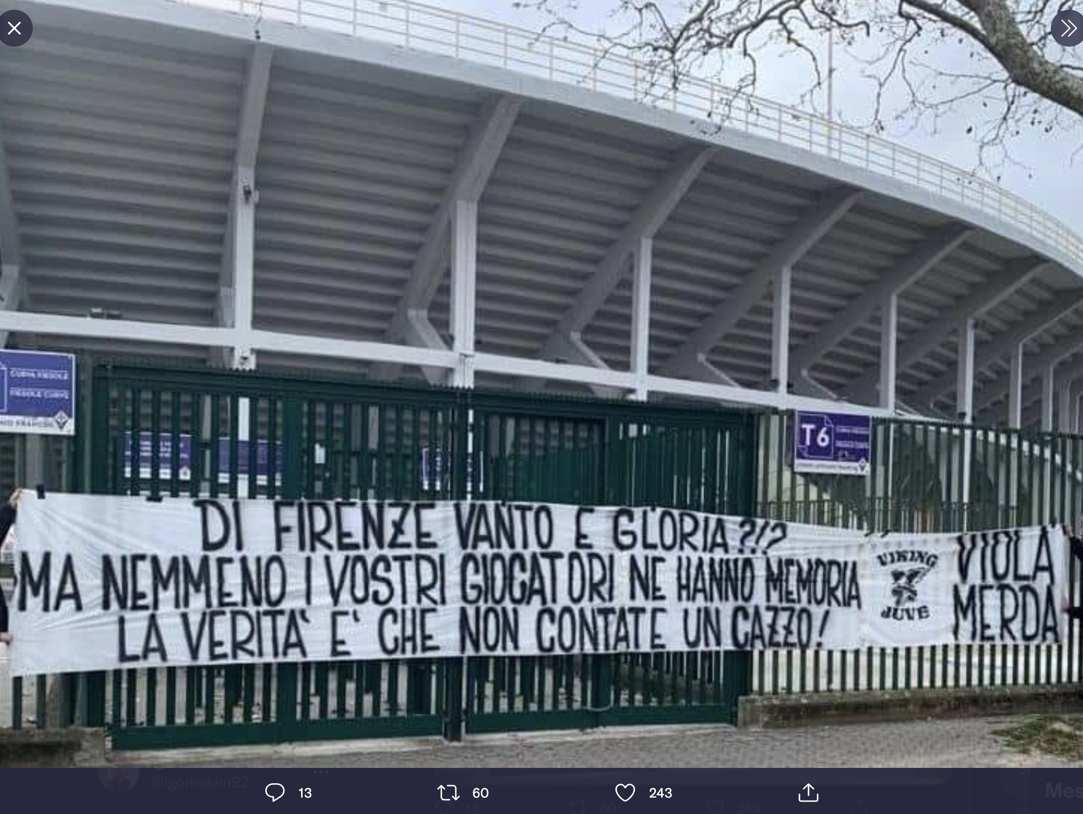 Dusan Vlahovic Dicap Pengecut, Ultras Juventus Balas Hinaan Suporter Fiorentina