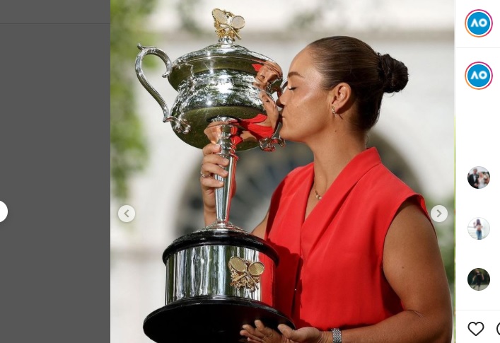 Ashleigh Barty Tamu Istimewa di Final Tunggal Putri Australian Open 2023